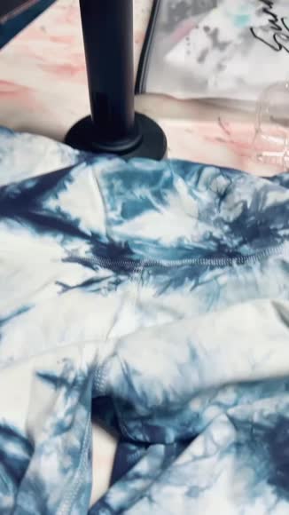 Video review of ALAMAE Dani Tie-Dye Biker Short  by 675b5eed8aa76e1573b8135c