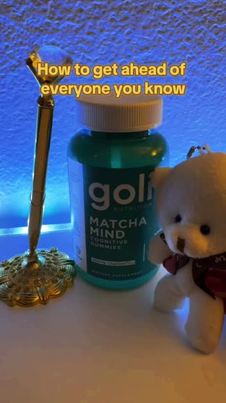 Video review of Goli Nutrition Matcha Mind Gummies with Cognizin  by 67777b99ce56913c07aa764f