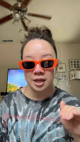 Video review of KNOTWTR Orange Peel Sunglasses  by jasminebbeauty