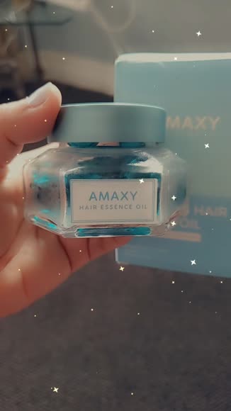 Video review of Amaxy Repairing Hair Vitamin Oil, with Baobab Oil, Marula Oil, Squalane, and Keratin - Nourishing Serum for Shine, Frizz Control and Heat Protection  by 67c4769c63a9dcb3ab6ffce7