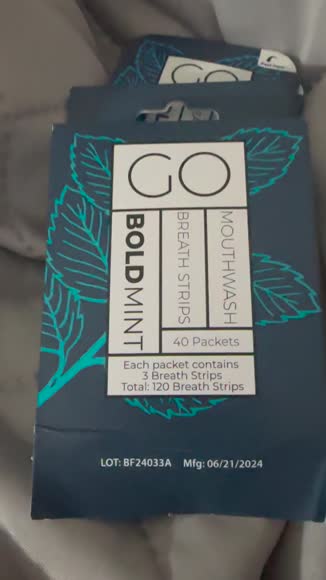 Video review of  Breath Strips for Bad Breath | Instant Freshness | Sugar-Free (120 Strips)  by 67961abcf40e7c68f1029d7f