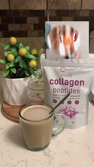 Video review of Micro Ingredients Multi Collagen Peptides Powder  by 678489df13a06c76d8c8020f
