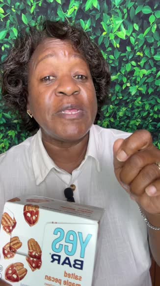 Video review of YES Bar Salted Maple Pecan  by 678fd5ab2d414658ddbe88e2