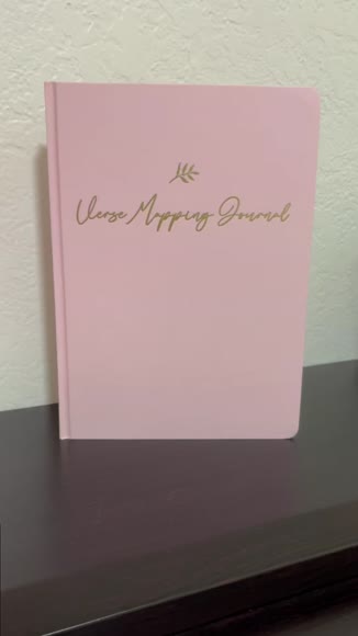 Video review of Grooved Learning Premium Linen Bible Verse Mapping Study Journal 7x10  by 6788723905ae8a5955ab38c9