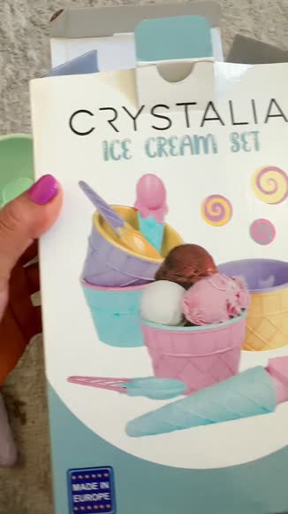 Video review of Crystalia Reusable Ice Cream Bowls, Set of 9  by 6758cce459556207df3417a5