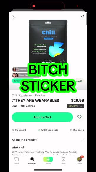 Video review of They Are Wearables Chill Supplement Patches  by 650c483f56d6f84c093977d1