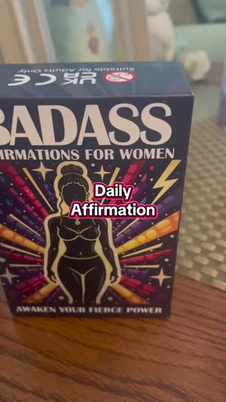 Video review of QUOKKA Affirmation Cards For Women – Confidence & Strength  by 679005fe7f6a26e178edafc8