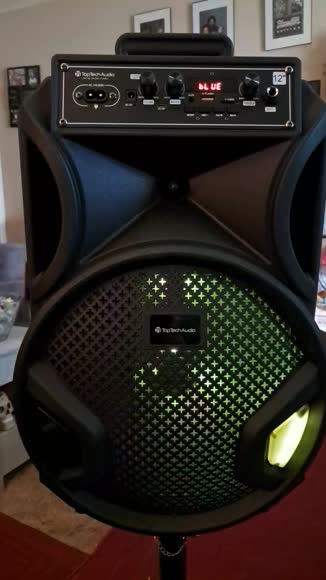 Video review of TOP TECH Fully Amplified Portable 4000W Speaker  by 68586f8a7eca38019444ef5e