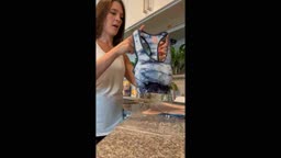 Video review of ALAMAE Dani Tie-Dye Bra  by 68221844d6c171ddc0f37bde