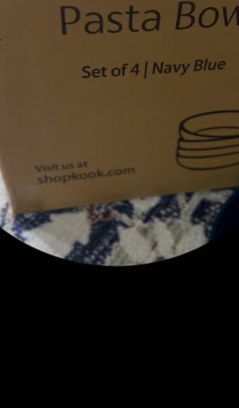 Video review of Kook Pasta Bowls, 40 oz, Set of 4  by 675c9324b24bf55263594e37
