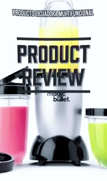 Video review of Nutribullet Magic Bullet 11-Piece Set - Multi Function Blender  by 67859893a931a2548f7e90da