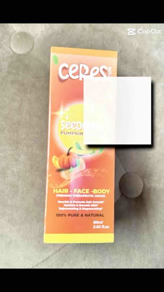 Video review of Ceres Nature Inc Seed Glow Pumpkin Seed Oil  by 6789aa8532d86d8917543d97
