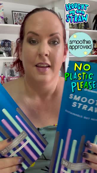 Video review of BlendJet 100% Plant-Based Smoothie Straws - Set of 30  by 67abb3de324da9a6a032f6dd