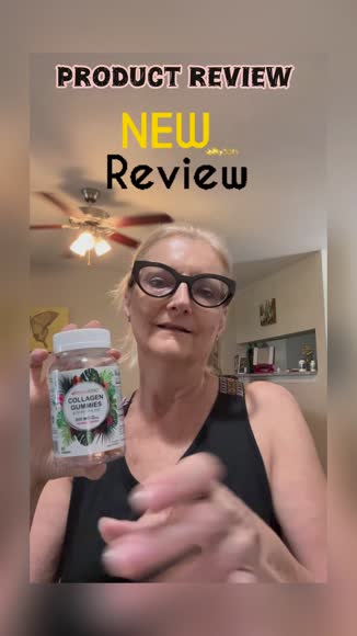 Video review of Vitamatic Vitamatic Hydrolyzed Collagen Gummies with Vitamin C, Zinc and Biotin, 200 mg - Healthy Skin Support - 60 Gummies  by 6831c4cf075c5860cce5e140