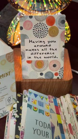 Video review of Dessie 63 Motivational Cards with Unique Designs and Words of Encouragement  by 6805816de1df62d29d711fb2