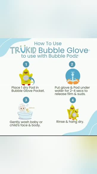Video review of TruKid Bubble Glove Duck Family  by 67b67e52f2a69566ea6c757c