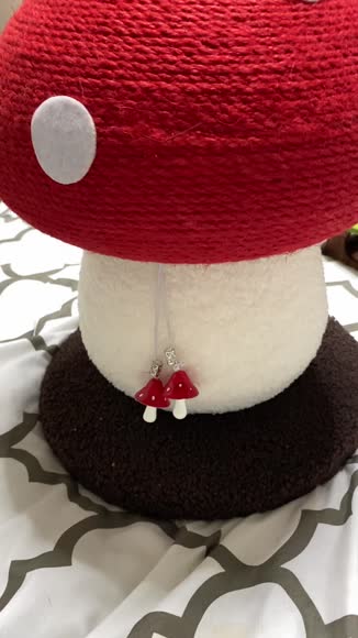 Video review of 8 Side Mushroom Cat Play House  by 679fcb3dd806838fc4f869b1