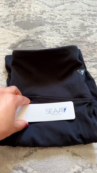 Video review of Seaav 7'' Biker Short With Pockets - Onyx  by 6758cce459556207df3417a5