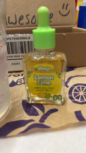 Video review of Allways Drops Natural Lemon Lime Water Drops | Sugar-Free, Zero Calories | Makes 50 Drinks  by 