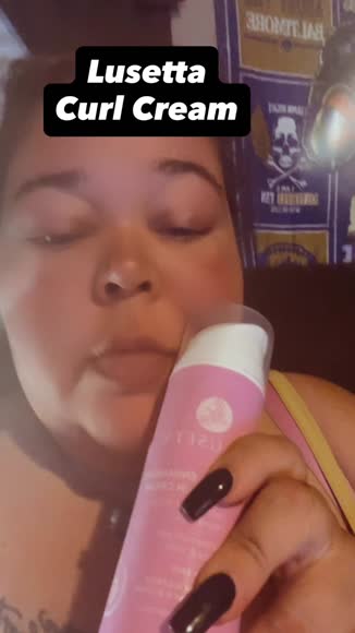 Video review of Luseta Beauty Curl Enhancing Leave-in Cream  by 6789e5e450bd352340220bca