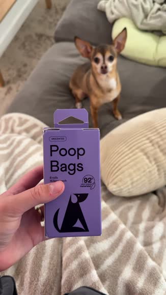 Video review of Finn 92% Biobased Poop Bags  by morganbreisch