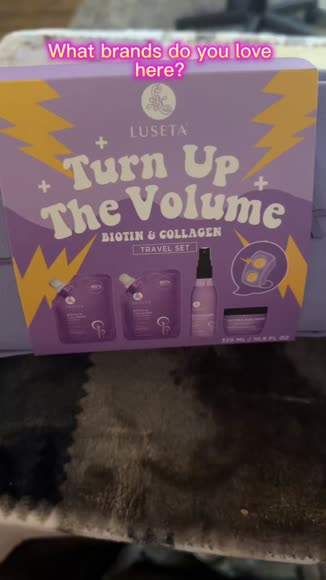 Video review of Luseta Beauty Biotin & Collagen Jet-Set Hair Strengthen Kit  by 678ab9b2178f3340c9de2254