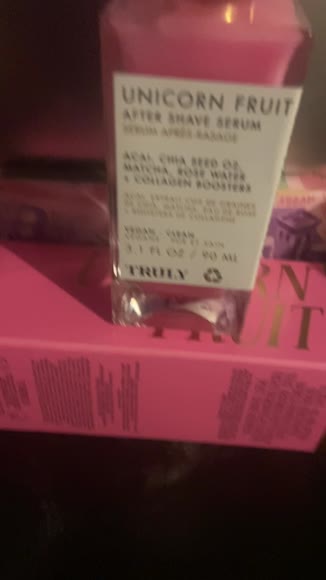 Video review of Truly Beauty Unicorn Fruit After Shave Serum - Fight Ingrown Hair & Soothe Post-Shave Redness  by 6786d98db5c2563722b3b223