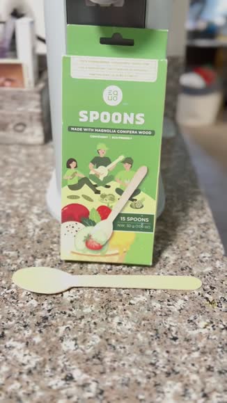 Video review of EQUO Wooden Spoons  by grandmalaura54