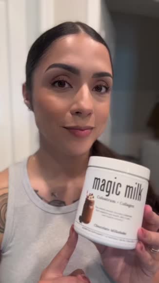 Video review of Fasted Athlete Magic Milk | Colostrum, Plus Collagen Peptides | Chocolate Milk | Supports Gut Health, Bloating, Skin & Hair, Immunity, Muscle Recovery | Grass Fed | 20 Servings  by 6571fcdcc3c8b703a0d49766