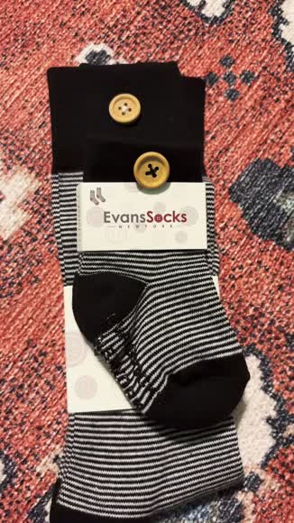 Video review of EvansSocks Pinstripe Dress Sock - Father & Son Pack  by 676f33601c869d90fc47450e