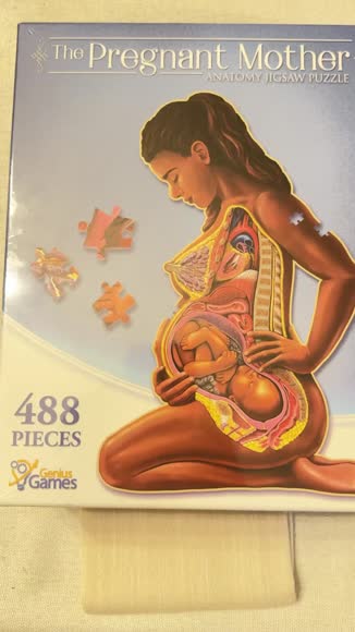 Video review of Genius Games Pregnant Mother Anatomy Jigsaw Puzzle  by 6789aa8532d86d8917543d97