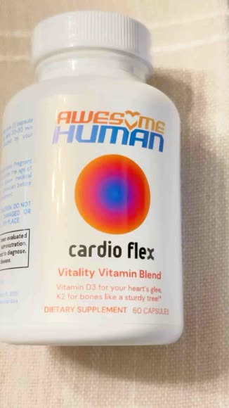 Video review of Awesome Human Cardio Flex | Vitality Vitamin Blend – The Secret Weapon for Athletes – Heart Health, Muscle Recovery & Circulation with D3 & K2  by 6789aa8532d86d8917543d97