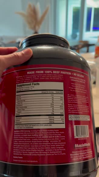 Video review of MuscleMeds Carnivor Mass - 100% Beef Protein Mass Gainer  by 651871c481d8f2ae14822841