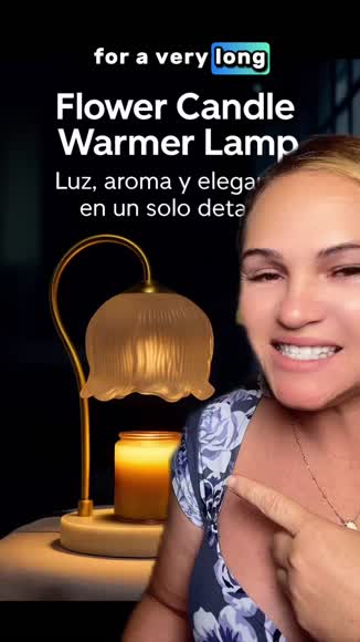 Video review of EP Light Marble Lily of the Valley Candle Warmer Lamp With Timer  by 677bfedc51b184eb9b712f64