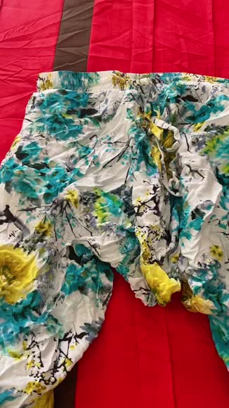 Video review of Buddha Pants Kids Flower Harem Pants  by 675a271e19d3c73e6d722728