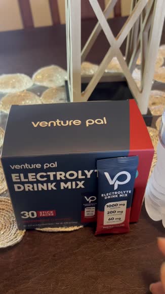Video review of Venture Pal High Sodium Sugar Free Electrolytes Powder Packet  by grandmalaura54