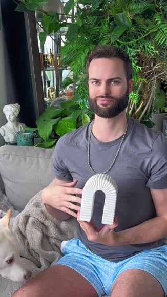 Video review of GAURI KOHLI Hanover Marble Decorative Object  by austen.r.parker