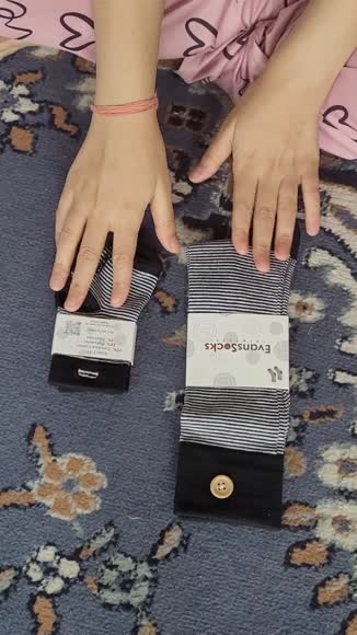 Video review of EvansSocks Pinstripe Dress Sock - Father & Son Pack  by 67f45198863c468bd5095504