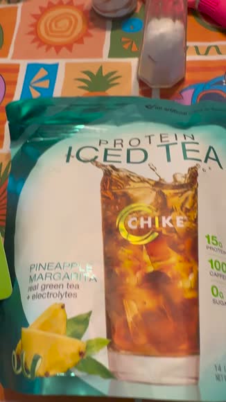Video review of Chike Nutrition Protein Iced Tea  by 66f9fdbd29f5adf2c5b2c370