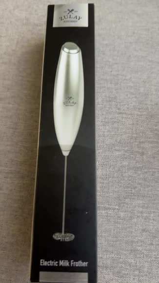 Video review of Zulay Kitchen Powerful Milk Frother - Electric Hand Mixer Wand  by 677a1bdd3563312a3df9b326