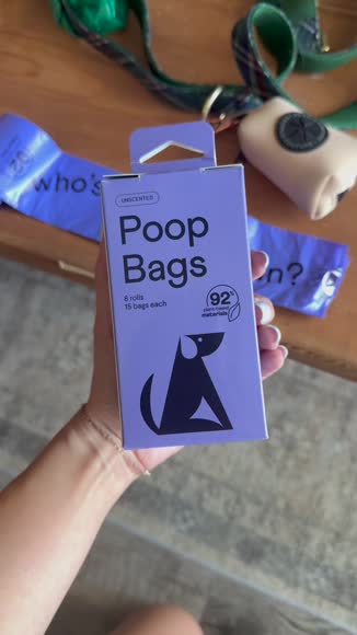 Video review of Finn 92% Biobased Poop Bags  by brittbritt.p5