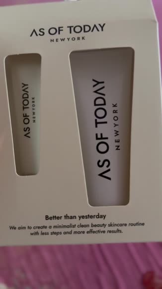 Video review of As Of Today R Peptide Lip Balm & Hand Cream Duo  by 681facc45f3a5124be147912