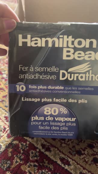 Video review of Hamilton Beach Durathon® Digital Iron With Retractable Cord  by 67730efc1c869d90fc78b2b8